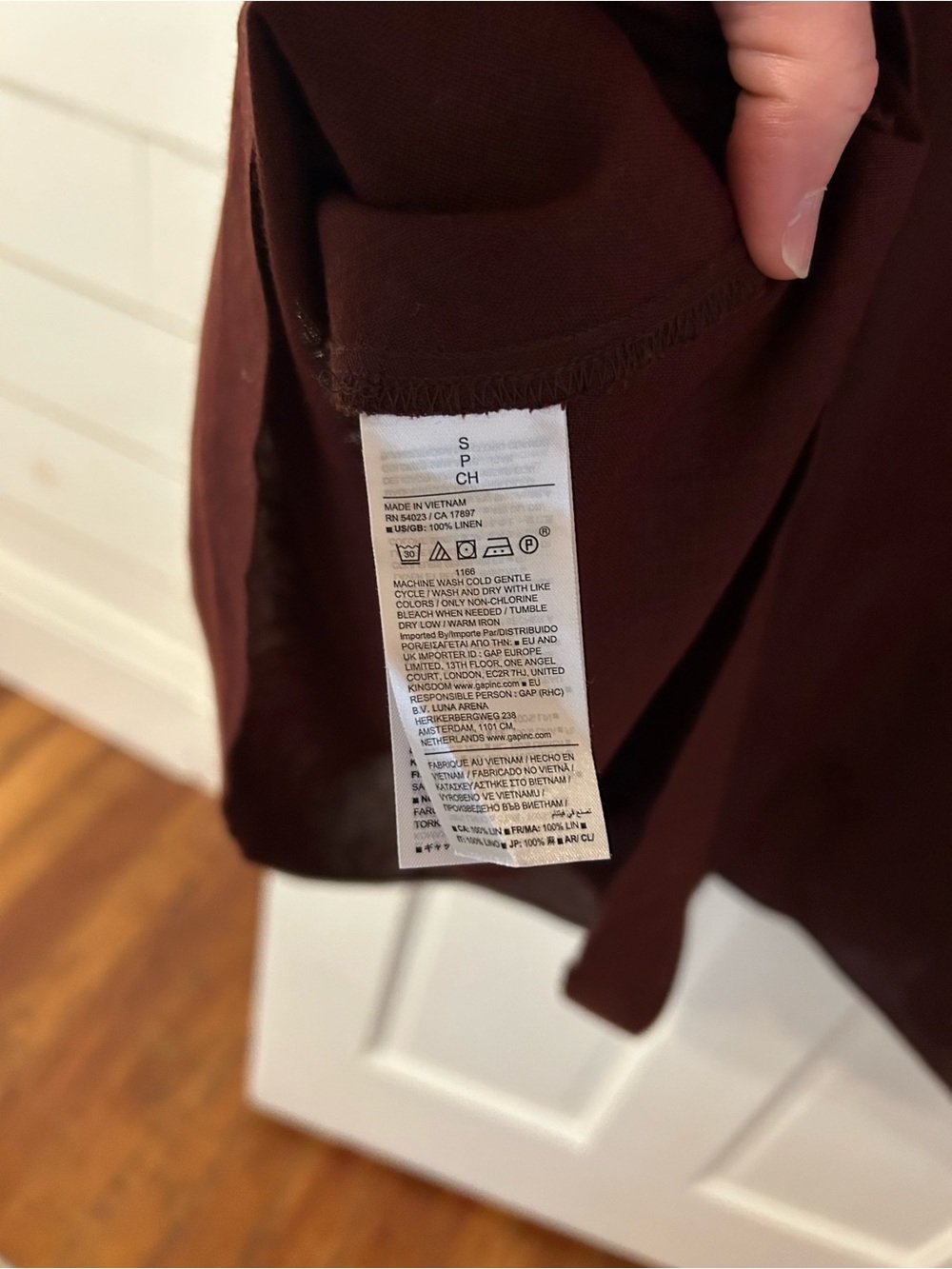 Banana Republic Linen Scoop Neck Dress - Picture 6 of 10
